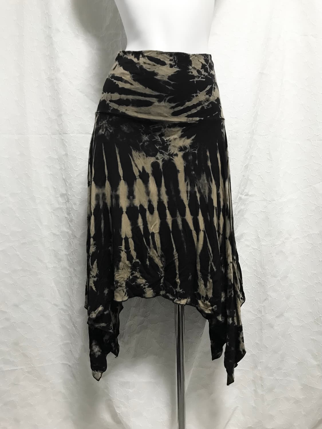 빈티지 00s y2k 2way 타이다이 언발란스 튜브탑 스커트 상품이미지4