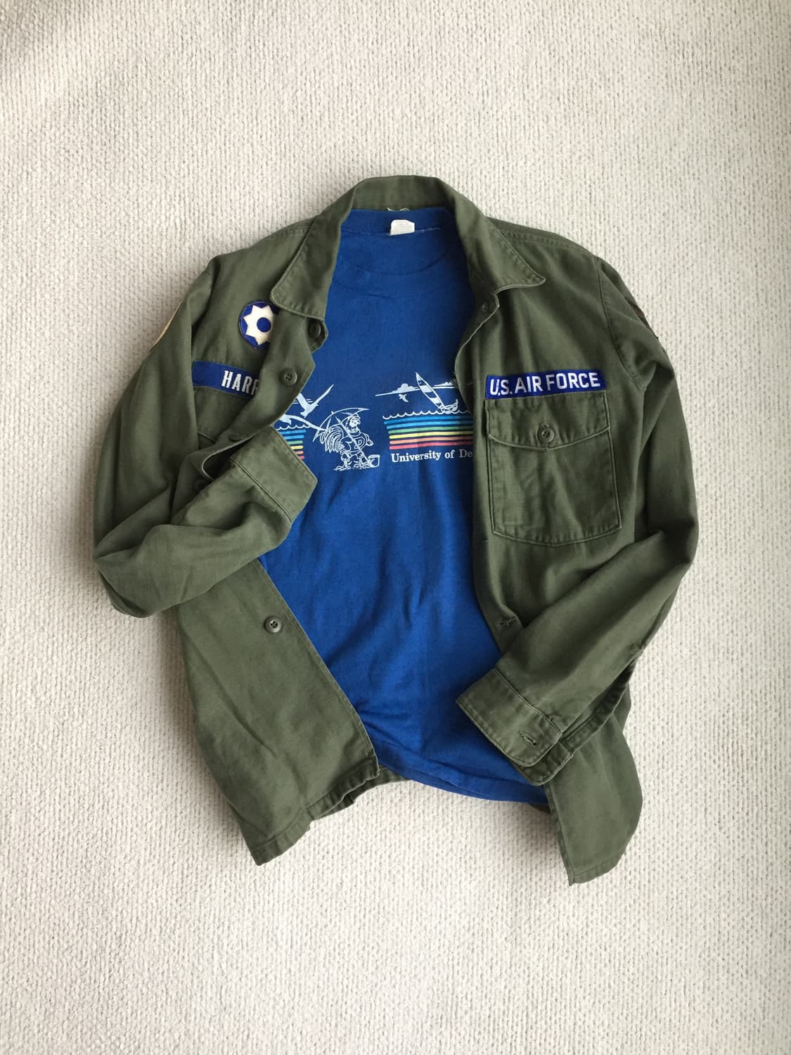 80’s velva sheen 빈티지 반팔 티셔츠 상품이미지1