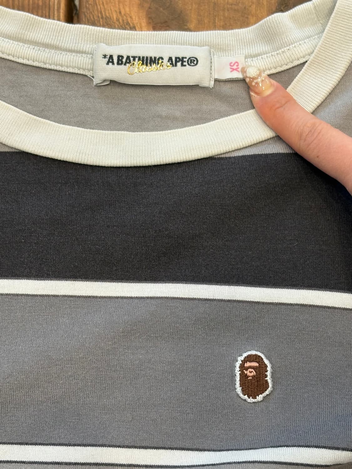 베이프 단가라 롱슬리브 상품이미지6