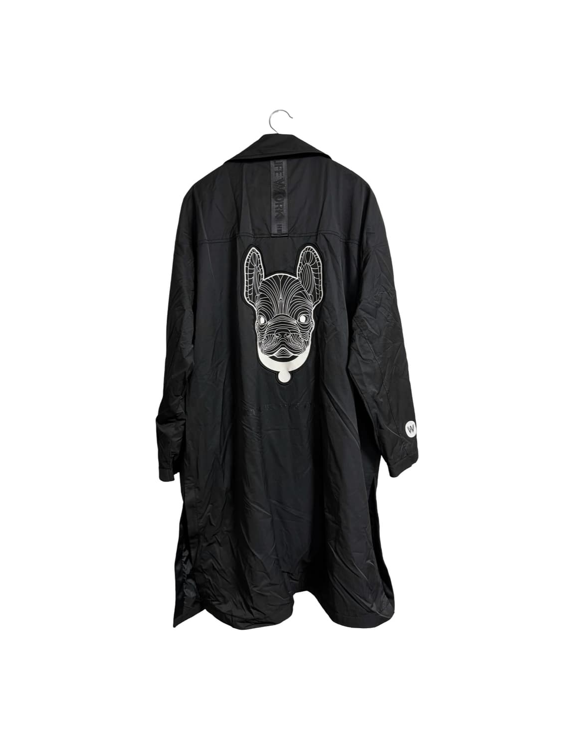 라이프워크 불독 백그래픽 롱 코치 자켓 상품이미지1