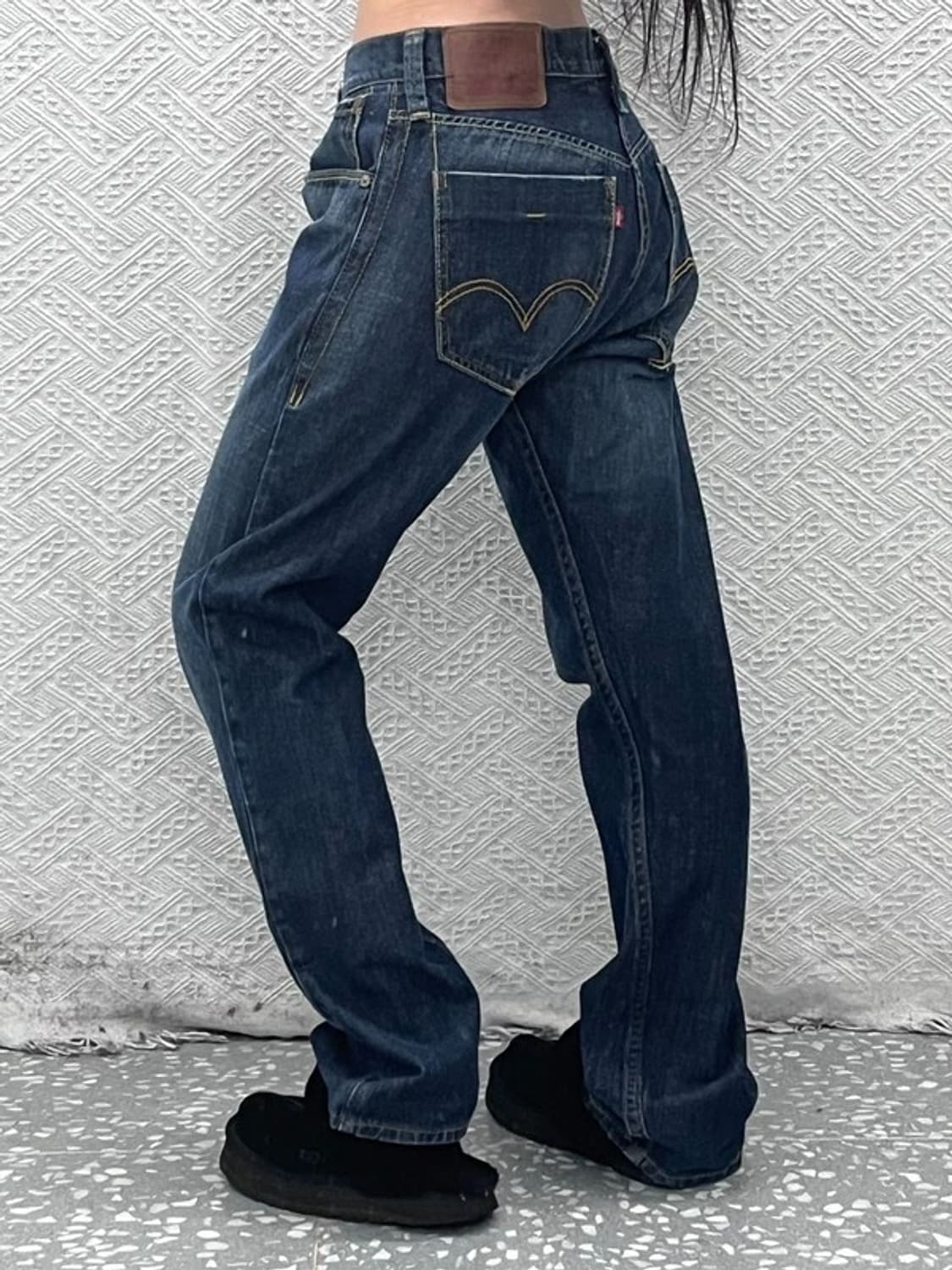 리바이스 빈티지 캐주얼 슬림 스트레이트핏 데님팬츠 32인치 C09215 상품이미지1