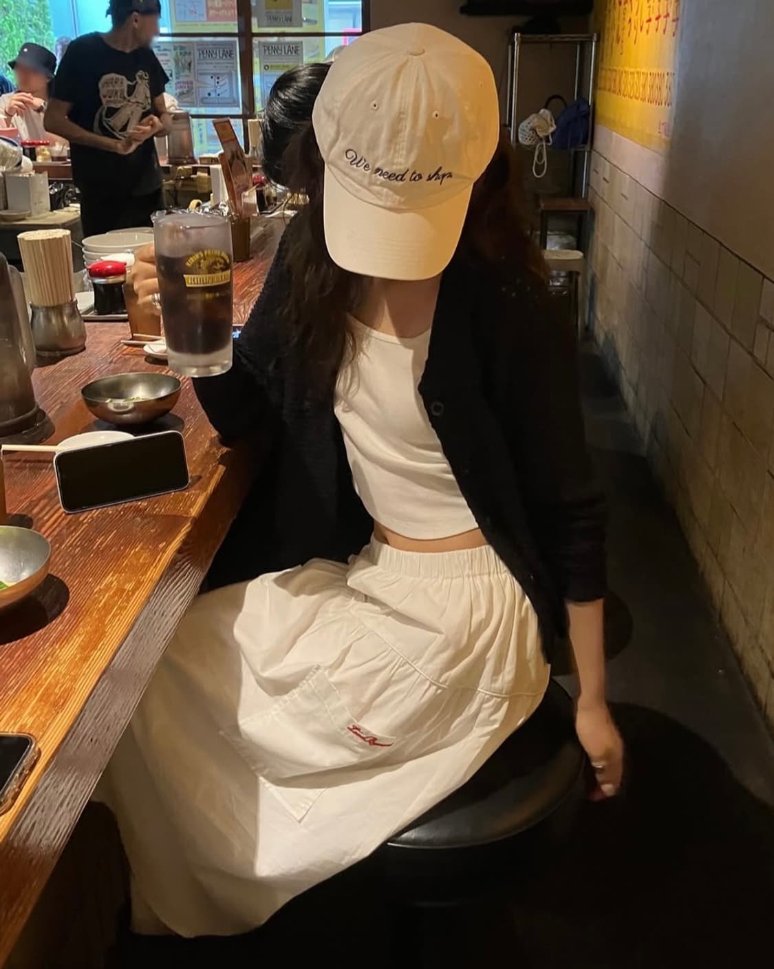 [새상품] 러브바이무드 에이프런 스커트  상품이미지1