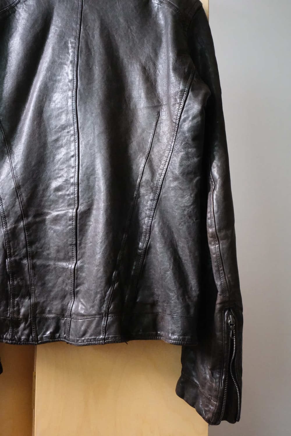  2009 Ramb skin Panel Leather Jacket 상품이미지5