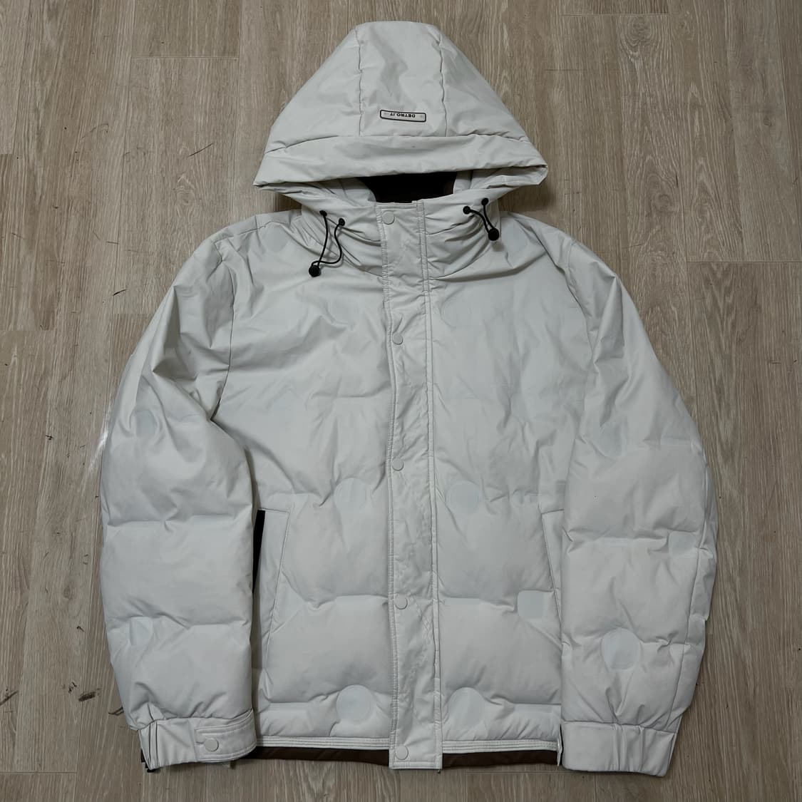 디트로이트 남성 덕다운 후드 패딩 XXL/110  상품이미지1