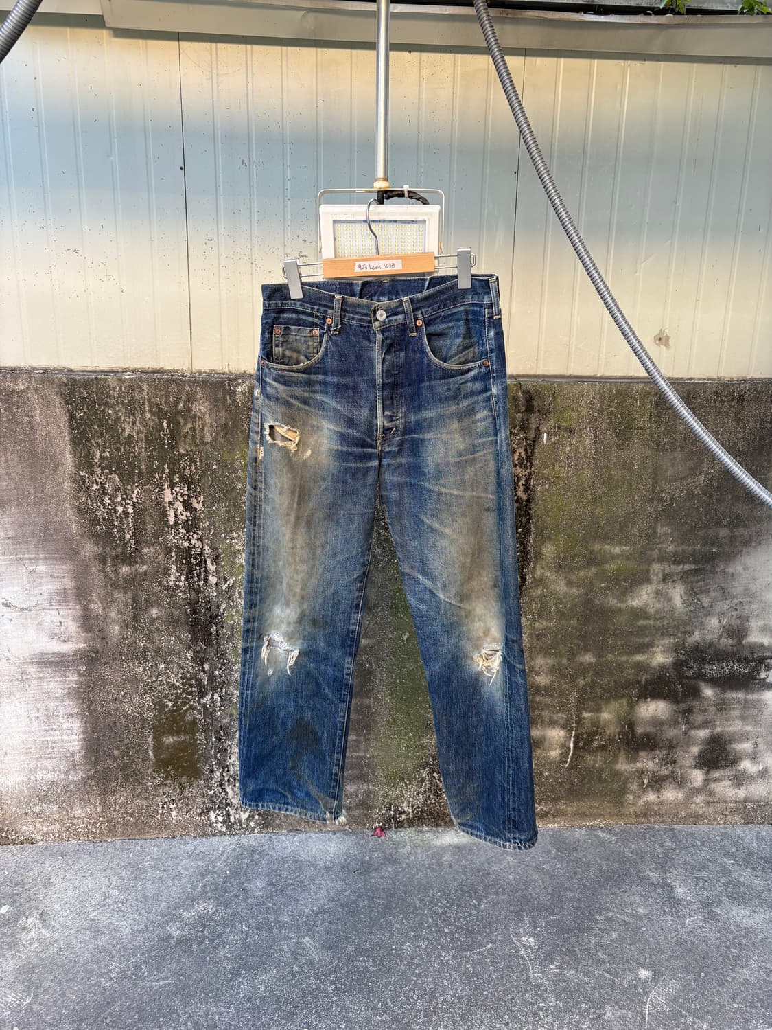 90's 리바이스 빅E 503B 셀비지 데님 팬츠 상품이미지1