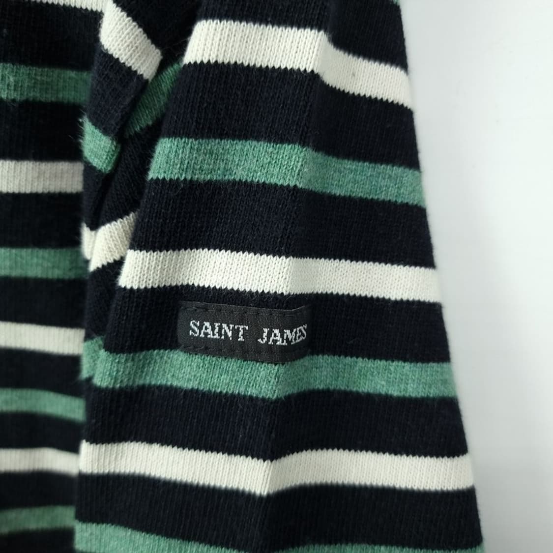 [세인트제임스] 스트라이프 루즈핏 롱슬리브 긴팔티 M19461 상품이미지6