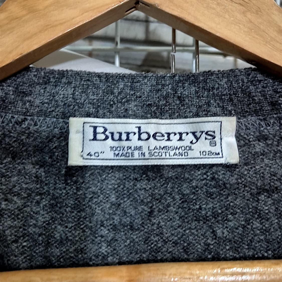 Burberry 버버리 기마 로고 가디건 상품이미지4