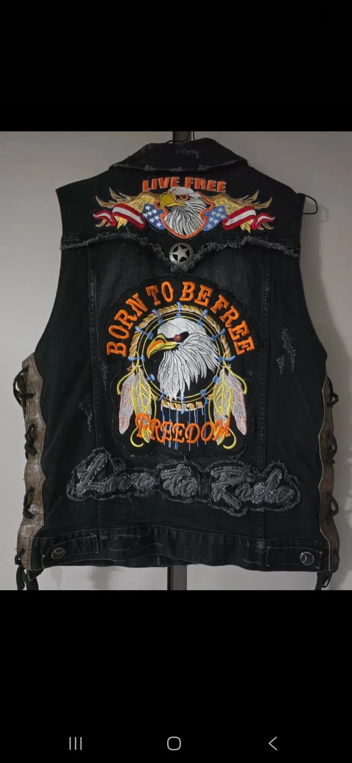 클라우드72 바이커 조끼.  싸이즈95 m 상품이미지7