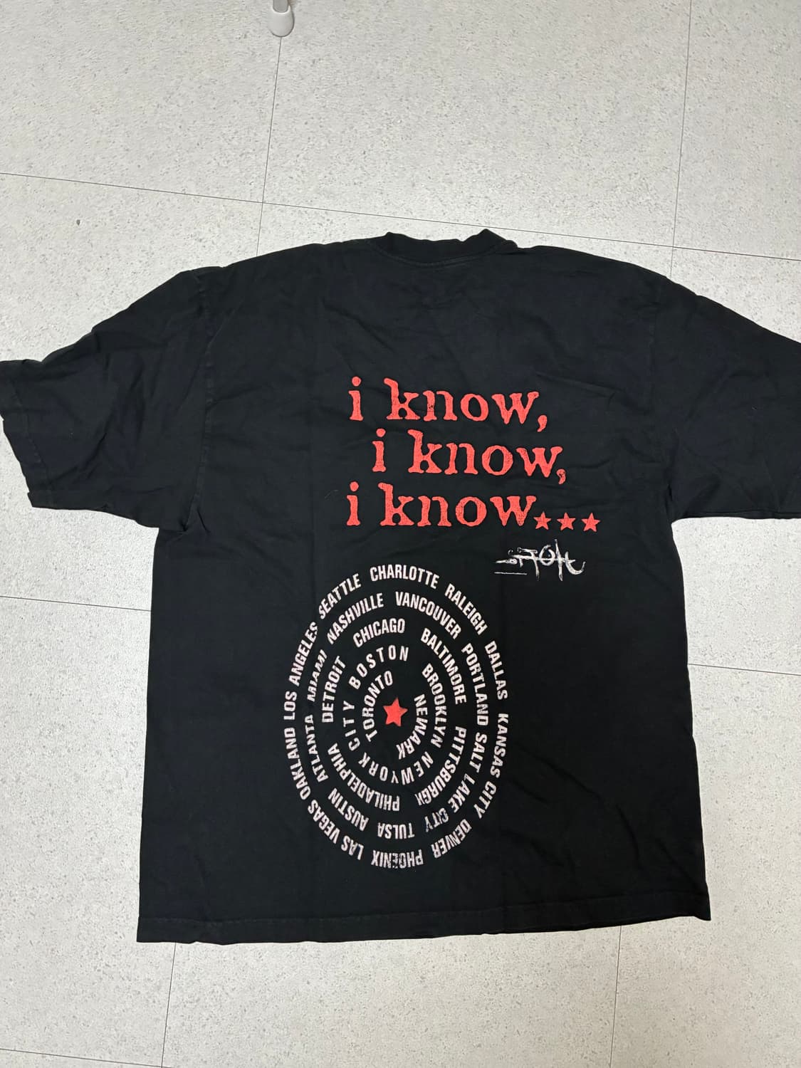 [XL] 트래비스 스캇 서커스막시무스 투어 티셔츠 상품이미지3