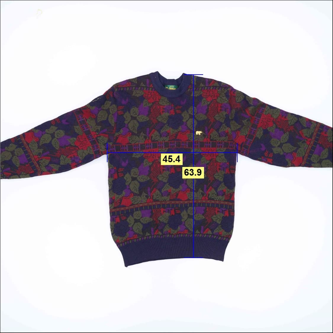 100 잭니클라우스 울 니트 0325H1 상품이미지5