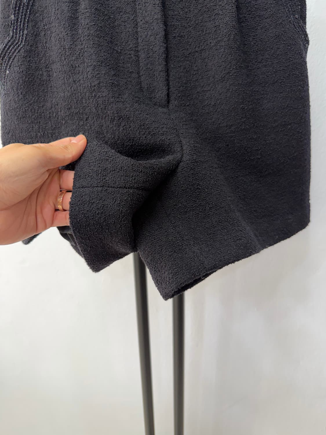 정품) TIME 타임 한섬 22ss 이태리 캄포레원단 반바지 64(26) 상품이미지4