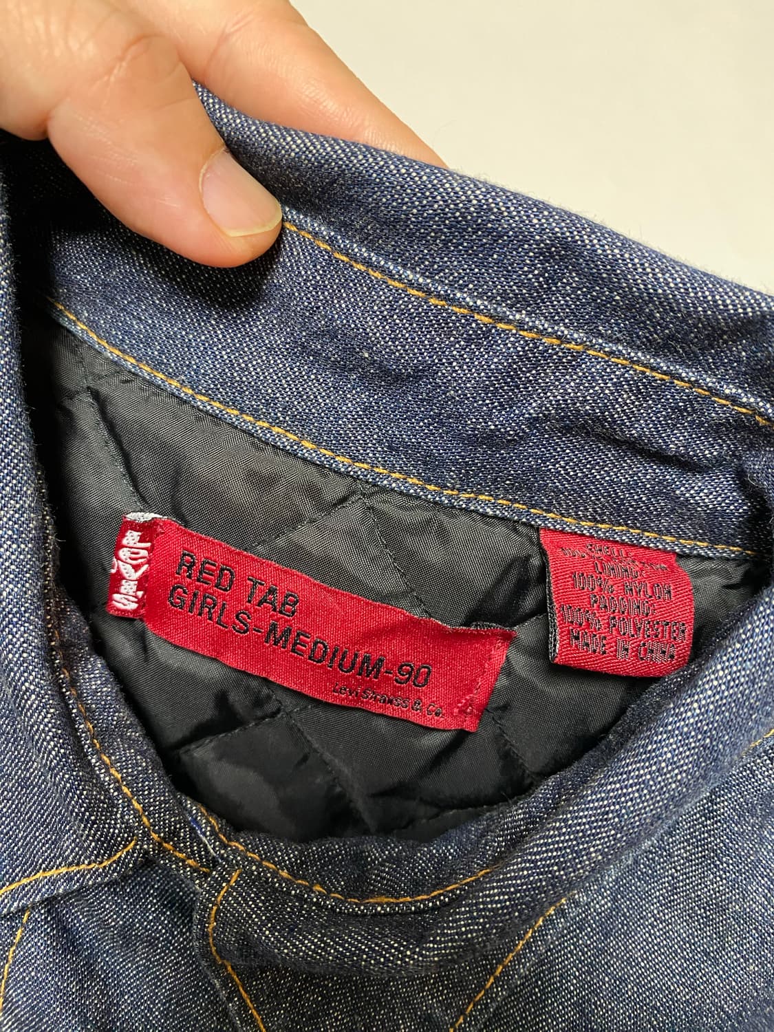 리바이스 레드탭 데님 자켓 (꼼데가르송) 상품이미지6