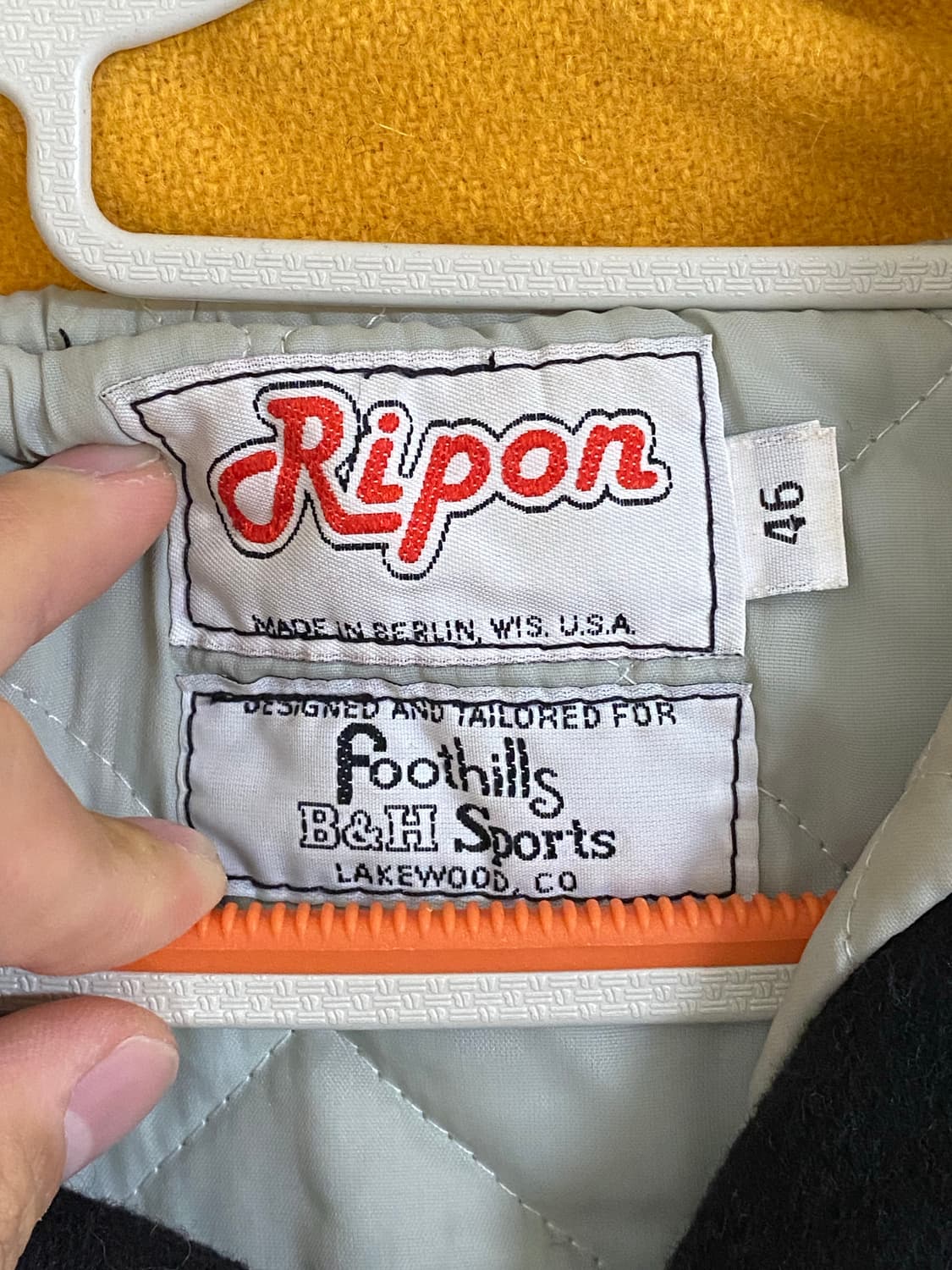 Ripon 빈티지 바시티 자켓 상품이미지8