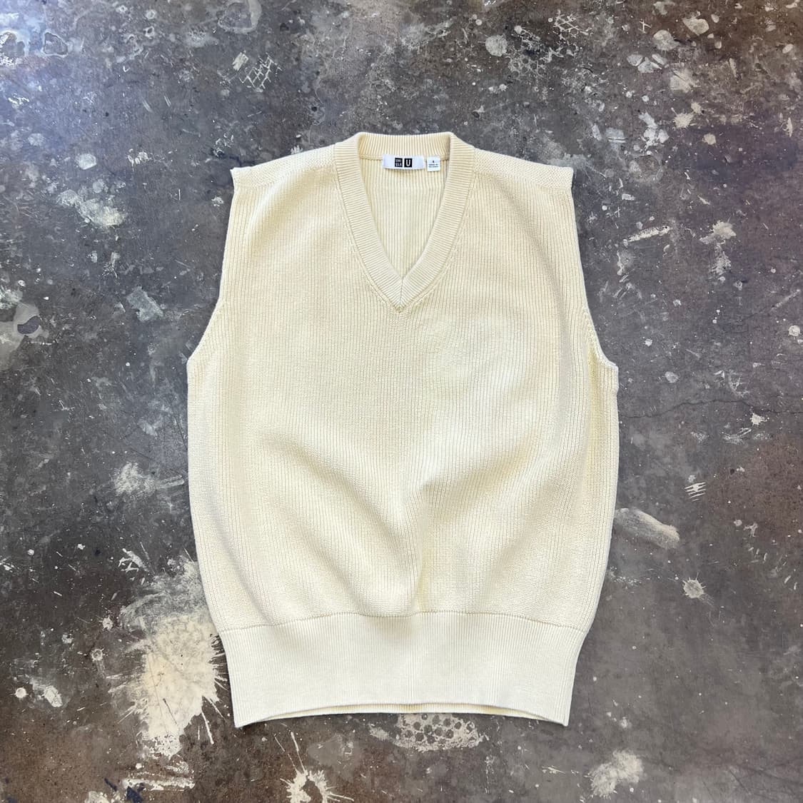 S) 유니클로 x 르메르 니트 베스트 조끼 유니클로U 조끼 상품이미지2