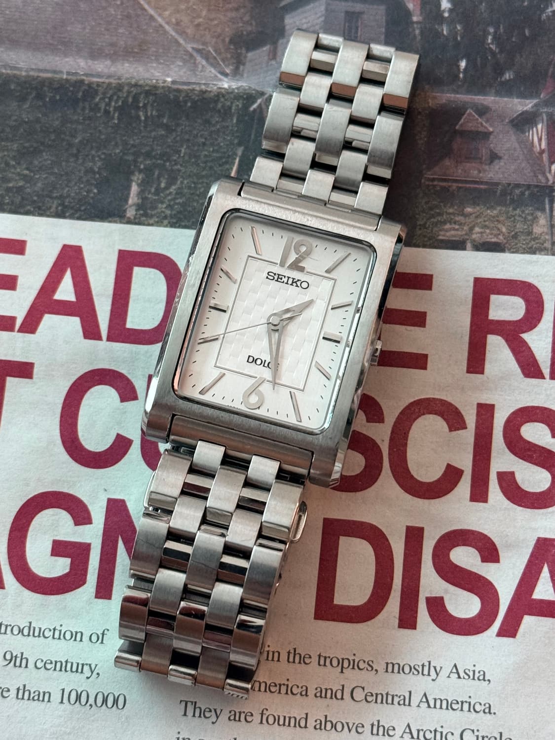 Seiko 세이코 Dolce Square Quartz 상품이미지1