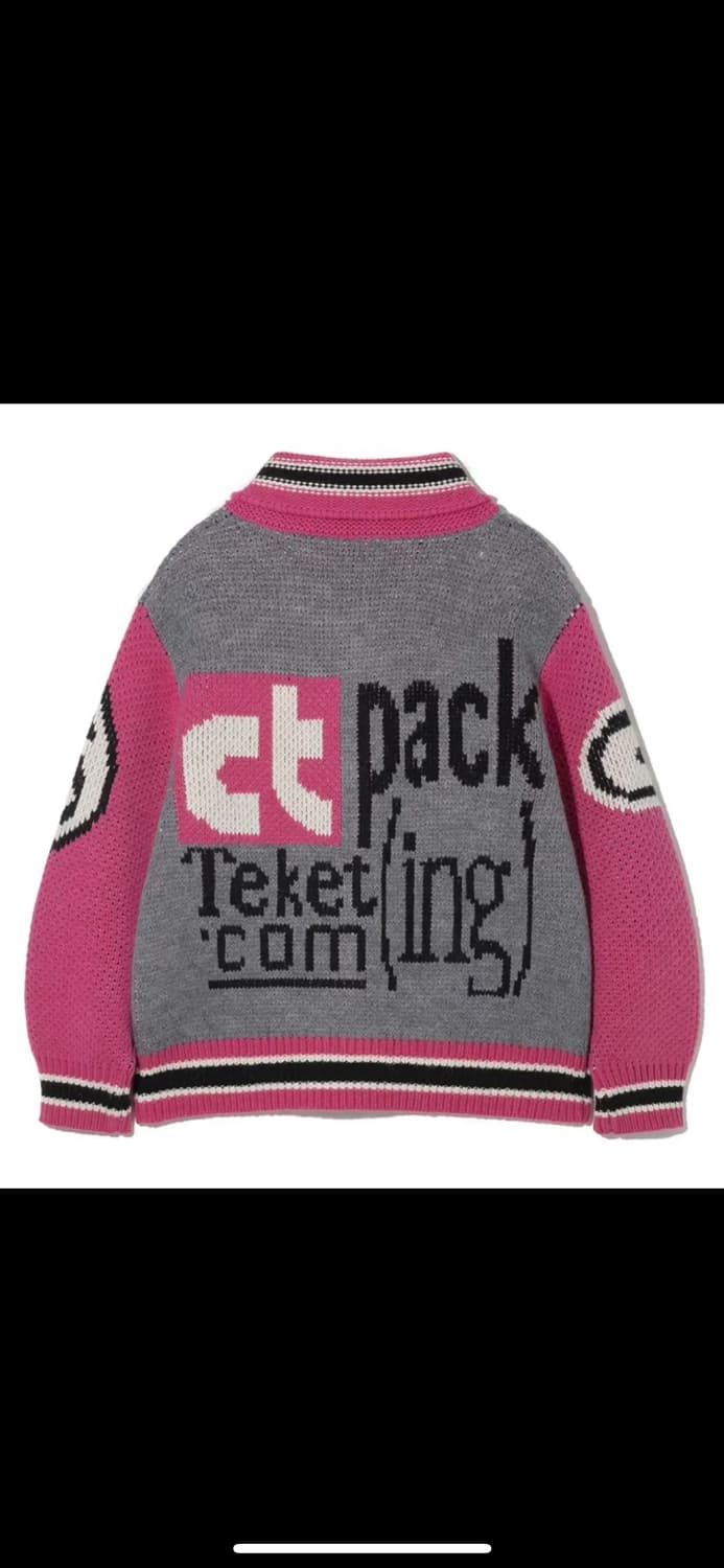 테켓 코위찬 니트집업 M 상품이미지2