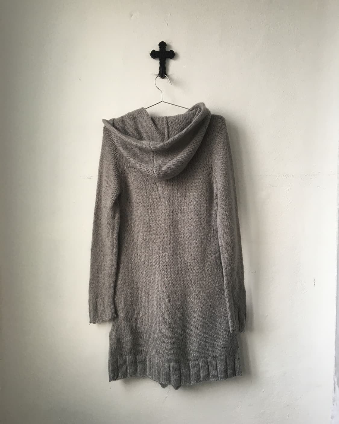 Hood knit cardigan 상품이미지3