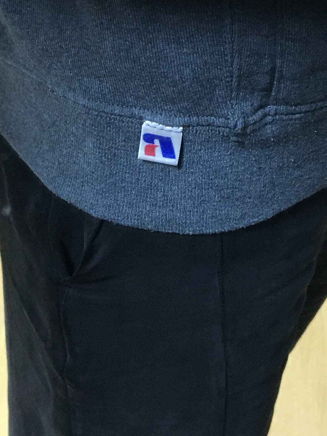 빈티지 러셀 에슬레틱 후드집업 다크그레이 M 상품이미지7