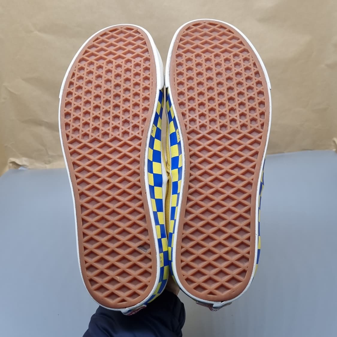 반스 어센틱 옐로우블루 남성스니커즈260  상품이미지3