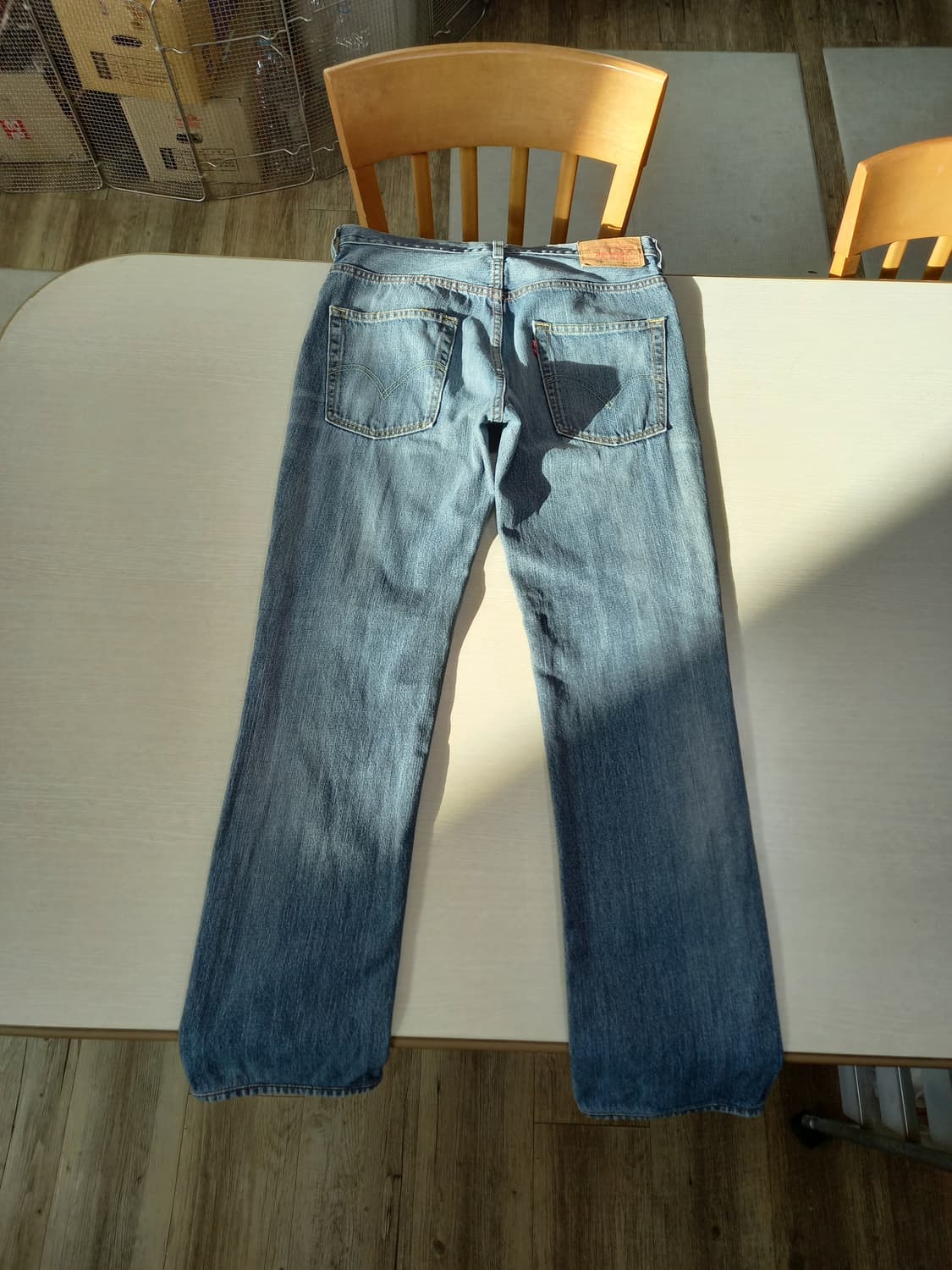 32 리바이스551 워싱 슬림일자진 32-293 상품이미지2