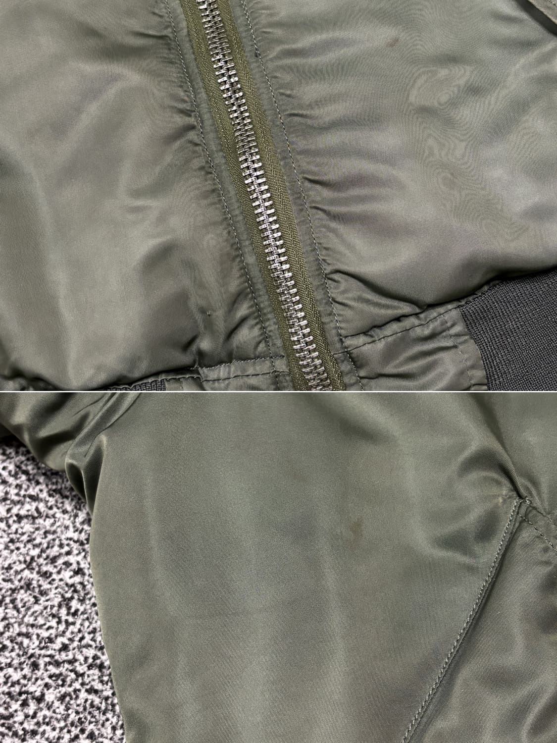 70s 오리지널 Ma-1 자켓 E타입 상품이미지8