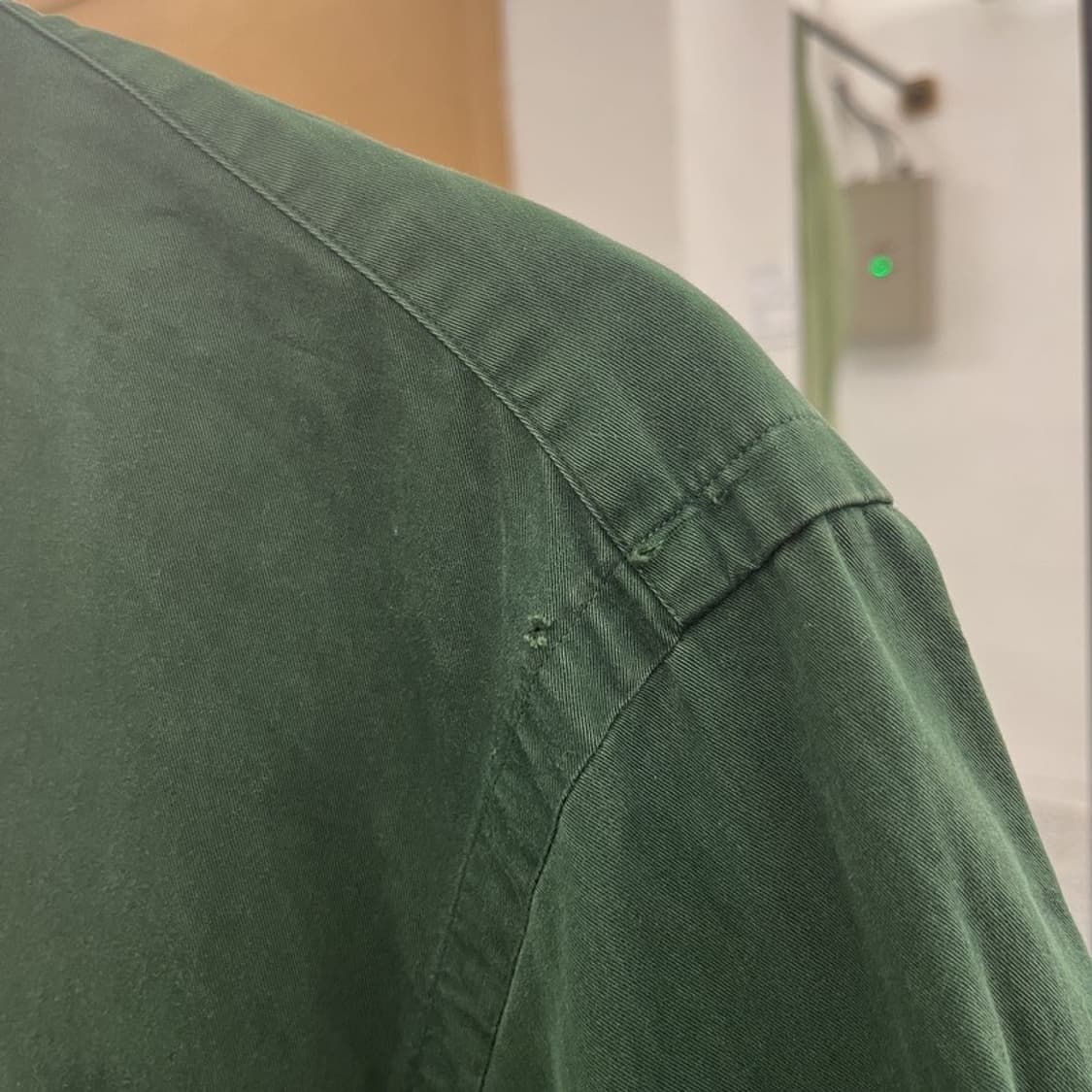 폴로 랄프로렌 레트로 클래식핏 딥그린 셔츠 M C09899 상품이미지6