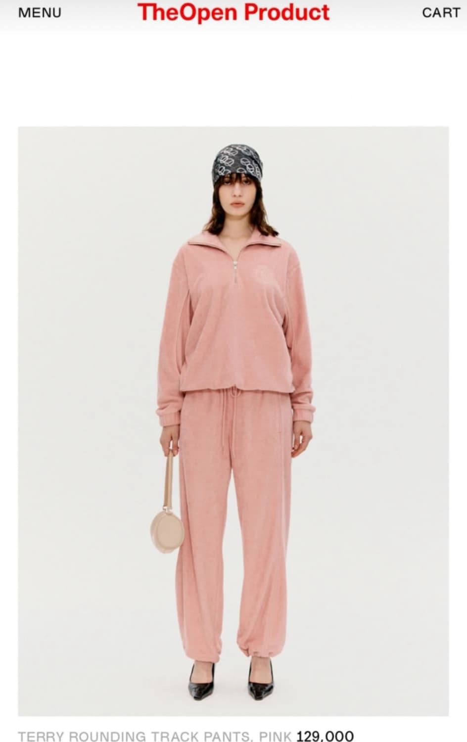 open Yy 테리 팬츠 상품이미지2