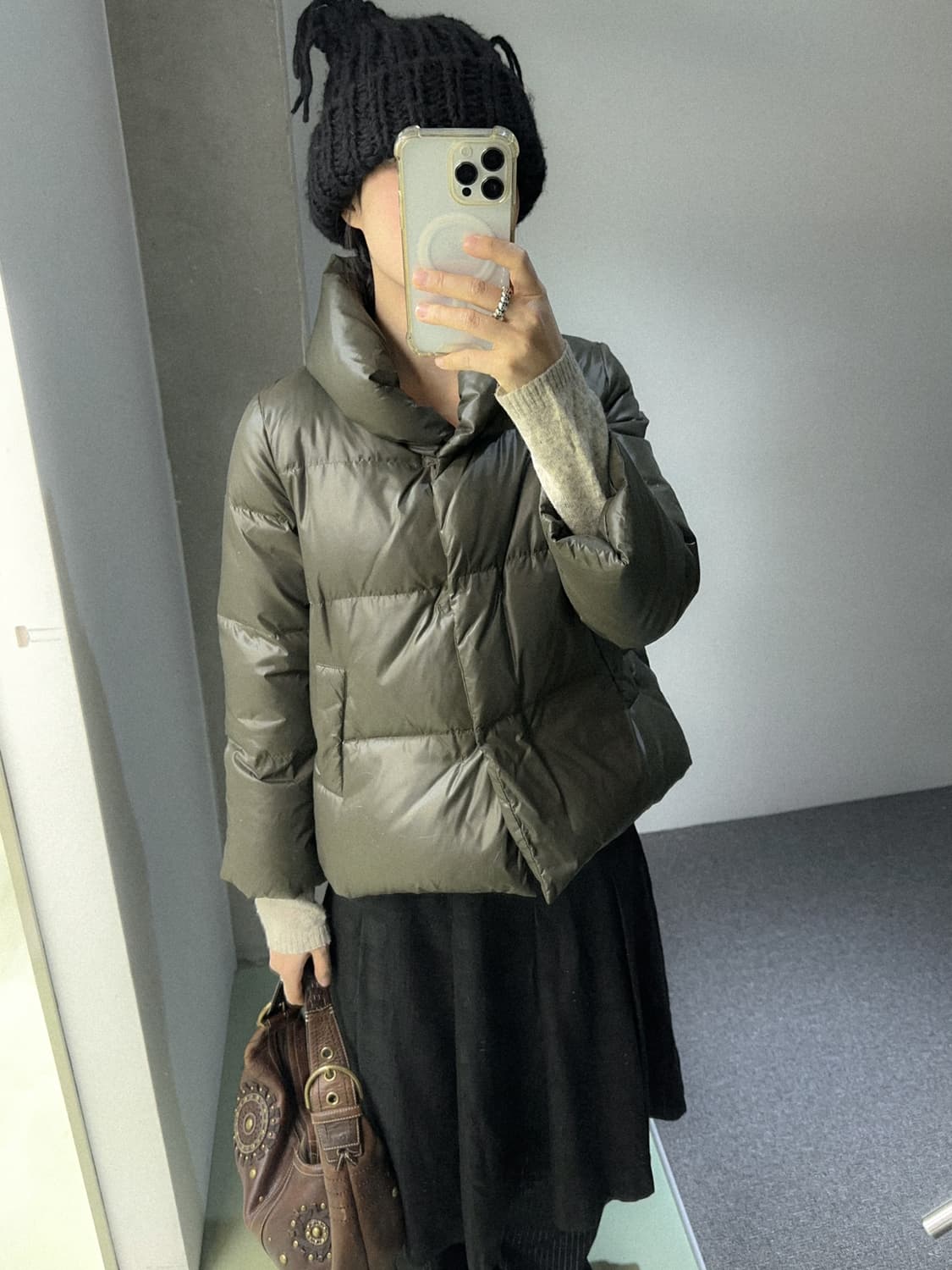 ships khaki collar duck down 상품이미지5