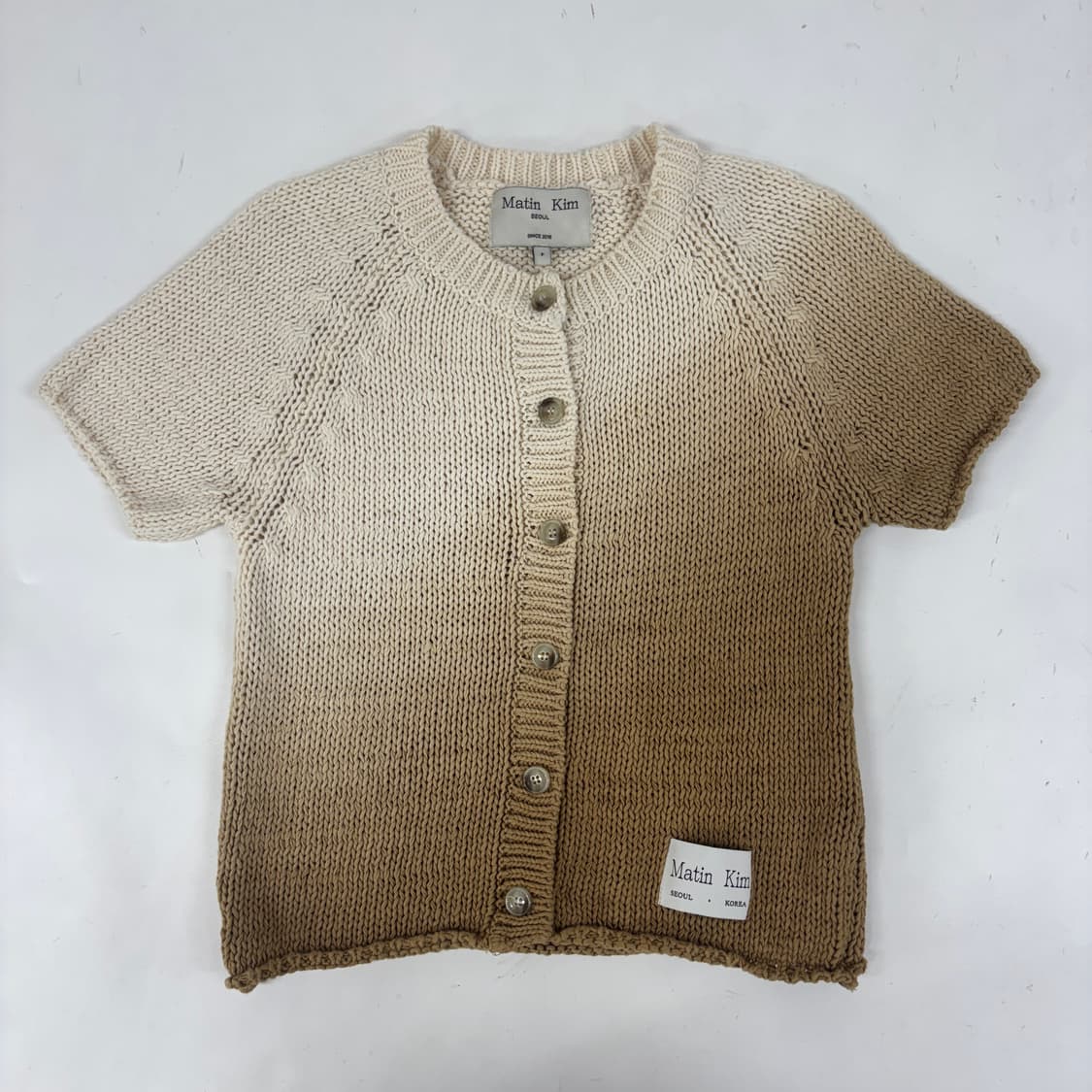 마뗑킴 반팔 가디건 상품이미지4