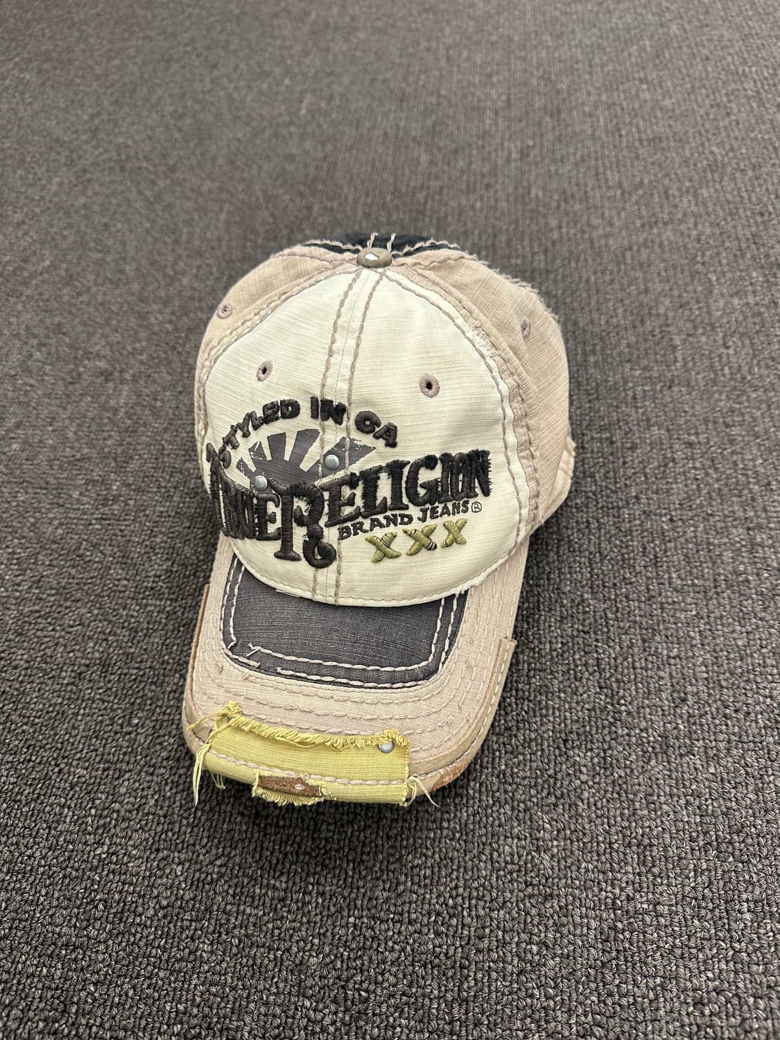 트루릴리젼 빈티지 워싱 볼캡 상품이미지3