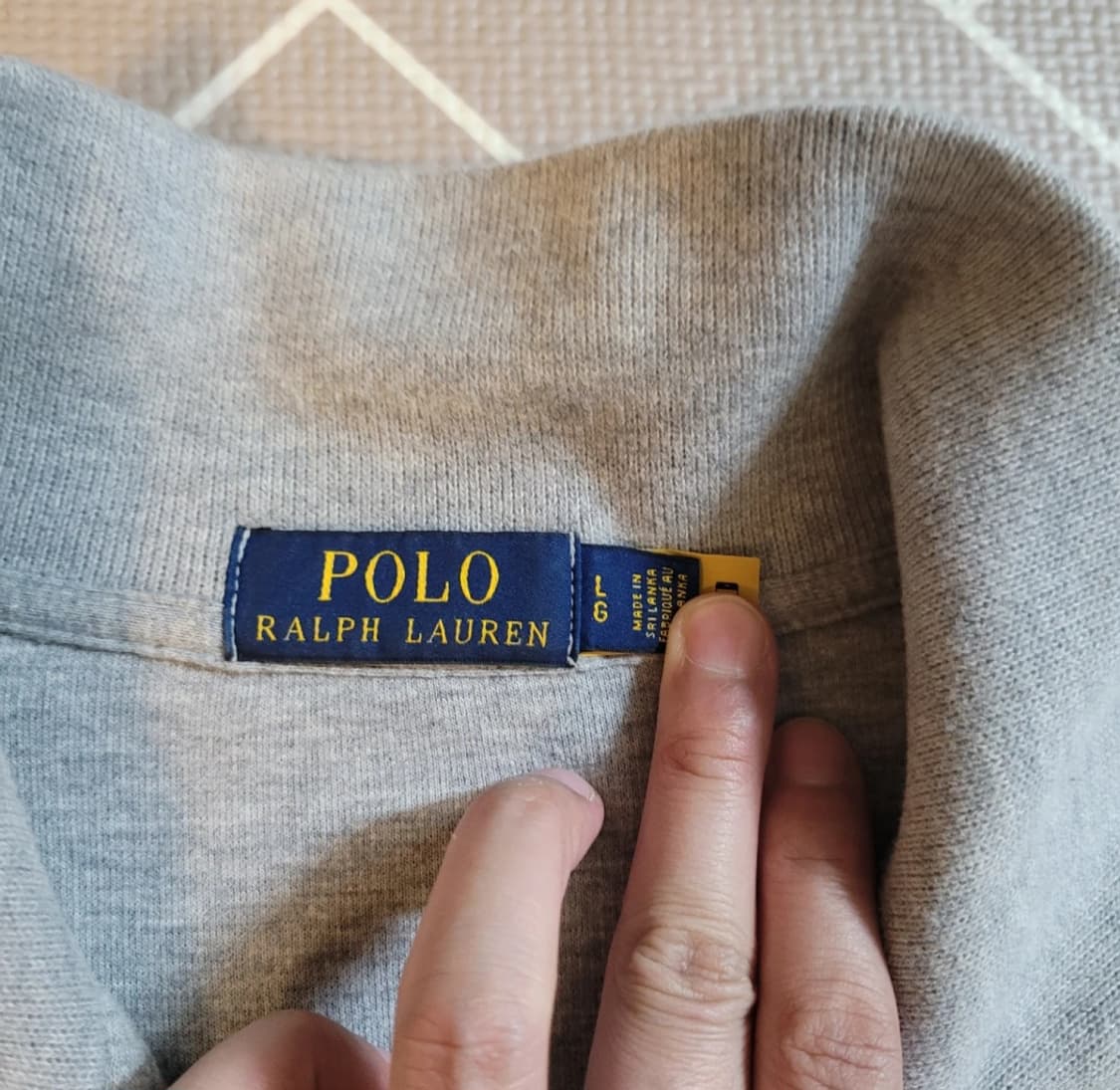 폴로 하프집업 맨투맨 상품이미지3