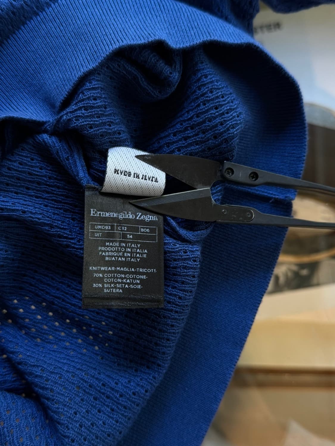 에르메네질도 제냐 코튼 실크 pk 셔츠 105 상품이미지9