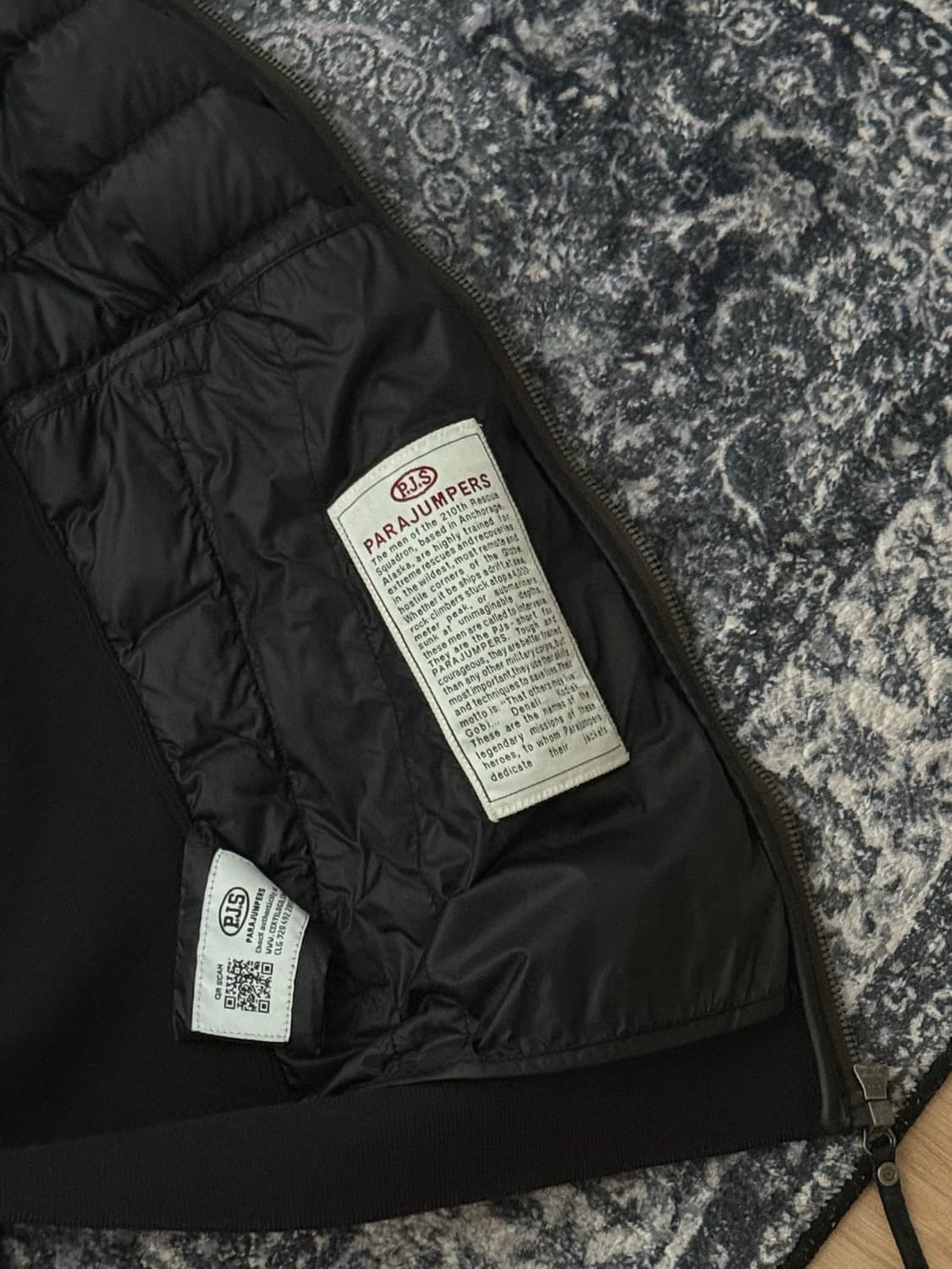 파라점퍼스 니트패딩 XXL 상품이미지4