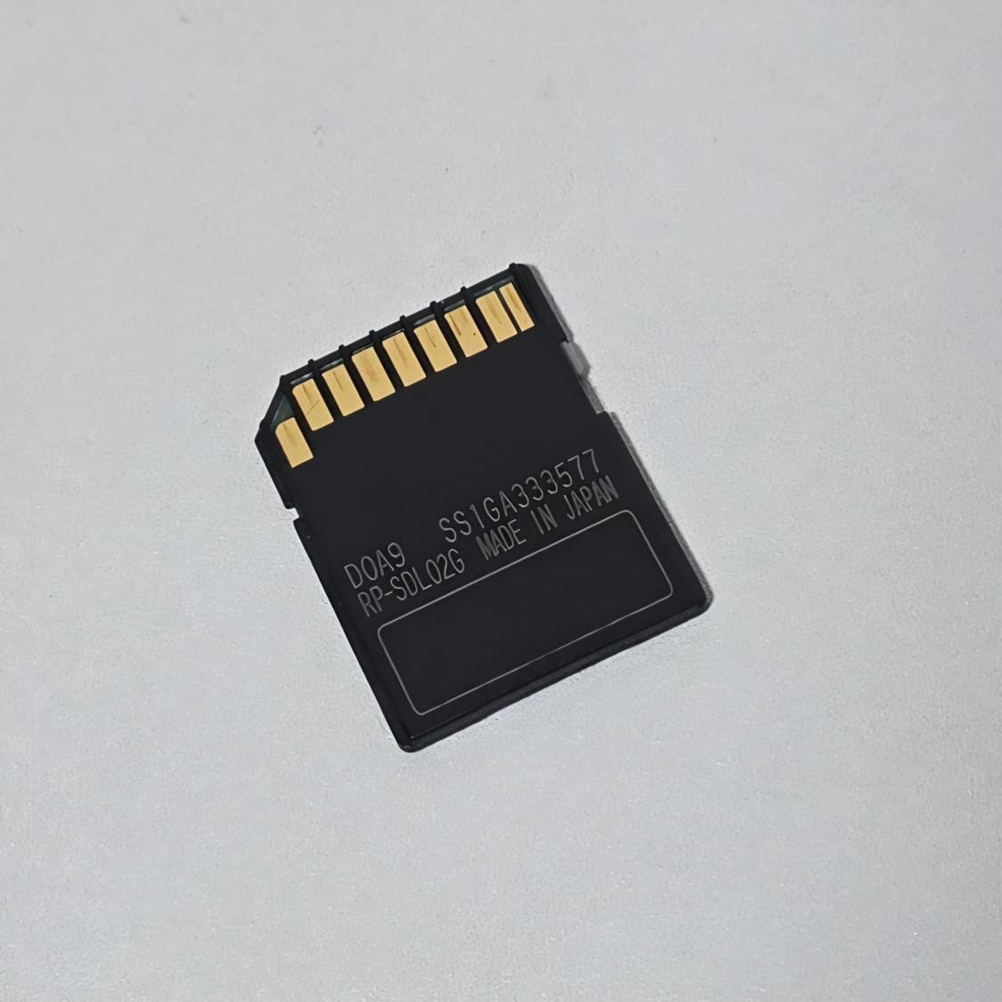 파나소닉 2GB 1세대 SD카드(빈티지디카사용가능) 상품이미지2