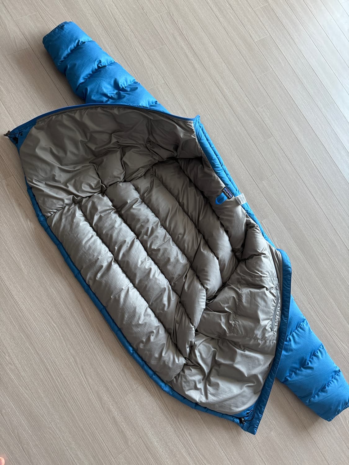 명작 파타고니아 패커블 패딩 xl 라이트블루 s급 상품이미지9