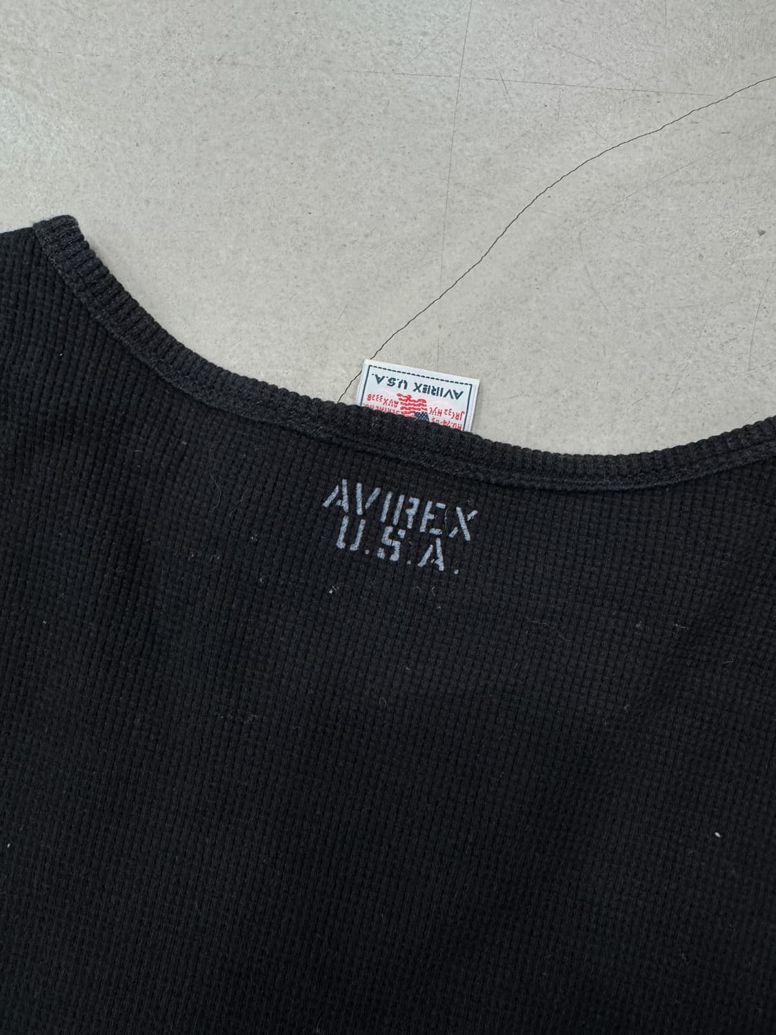 아비렉스 와플 반팔 M 상품이미지3