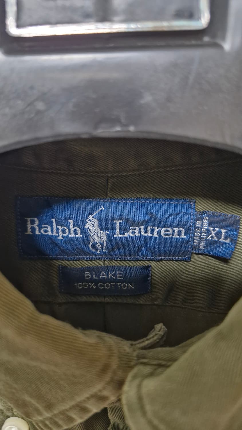 폴로  트윌셔츠 블레이크핏 카키올리브 xl 상품이미지4