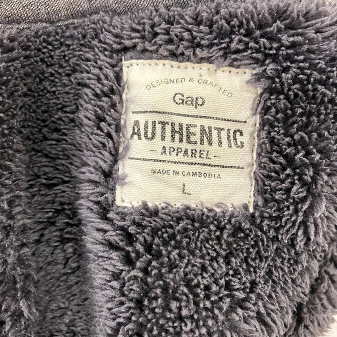 20 갭 보아털 후드집업 상품이미지2