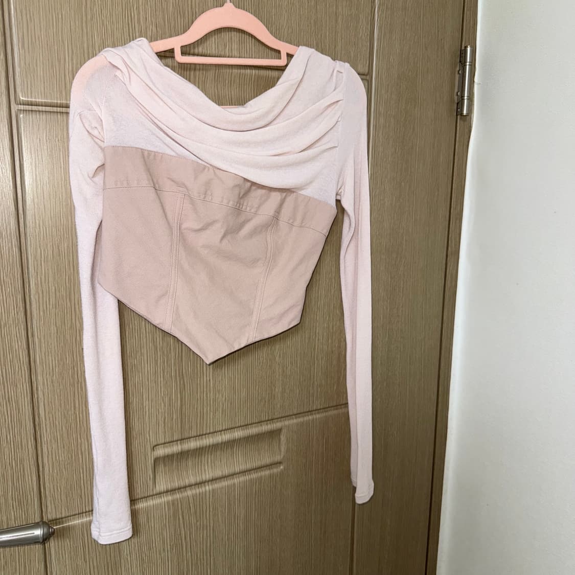 낫유어로즈 아이비탑 핑크 S 상품이미지2