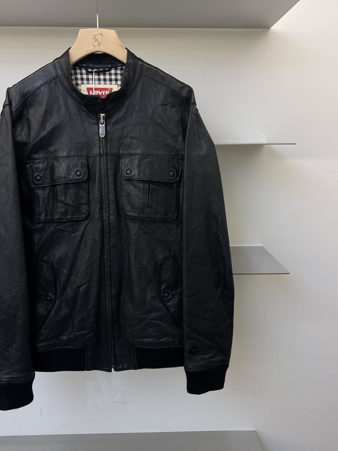 리바이스 투포켓 램 레더 자켓 상품이미지2