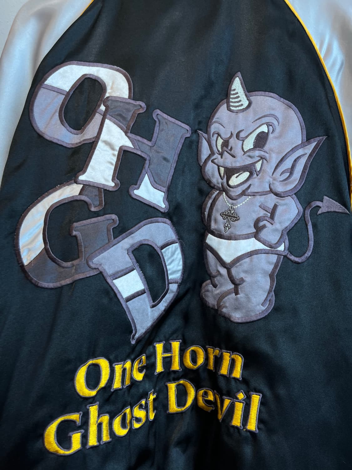 One Horn Ghost Devil 스카쟌 자켓 상품이미지4