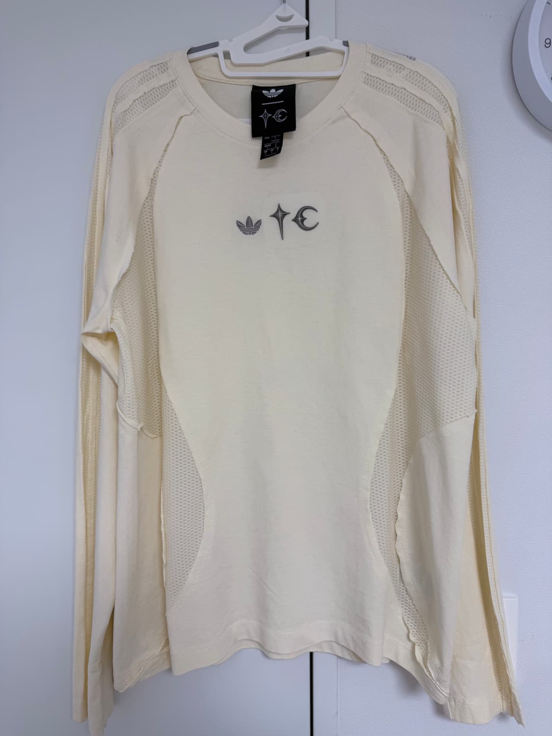 아디다스 x 떠그 클럽 롱슬리브 티셔츠 s 상품이미지2