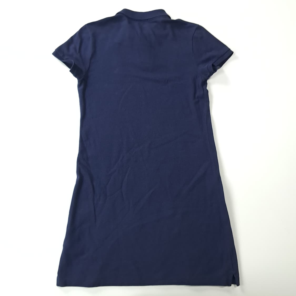 CK175 S 폴로 화이트포니 다크네이비 메쉬 미니 원피스 상품이미지7