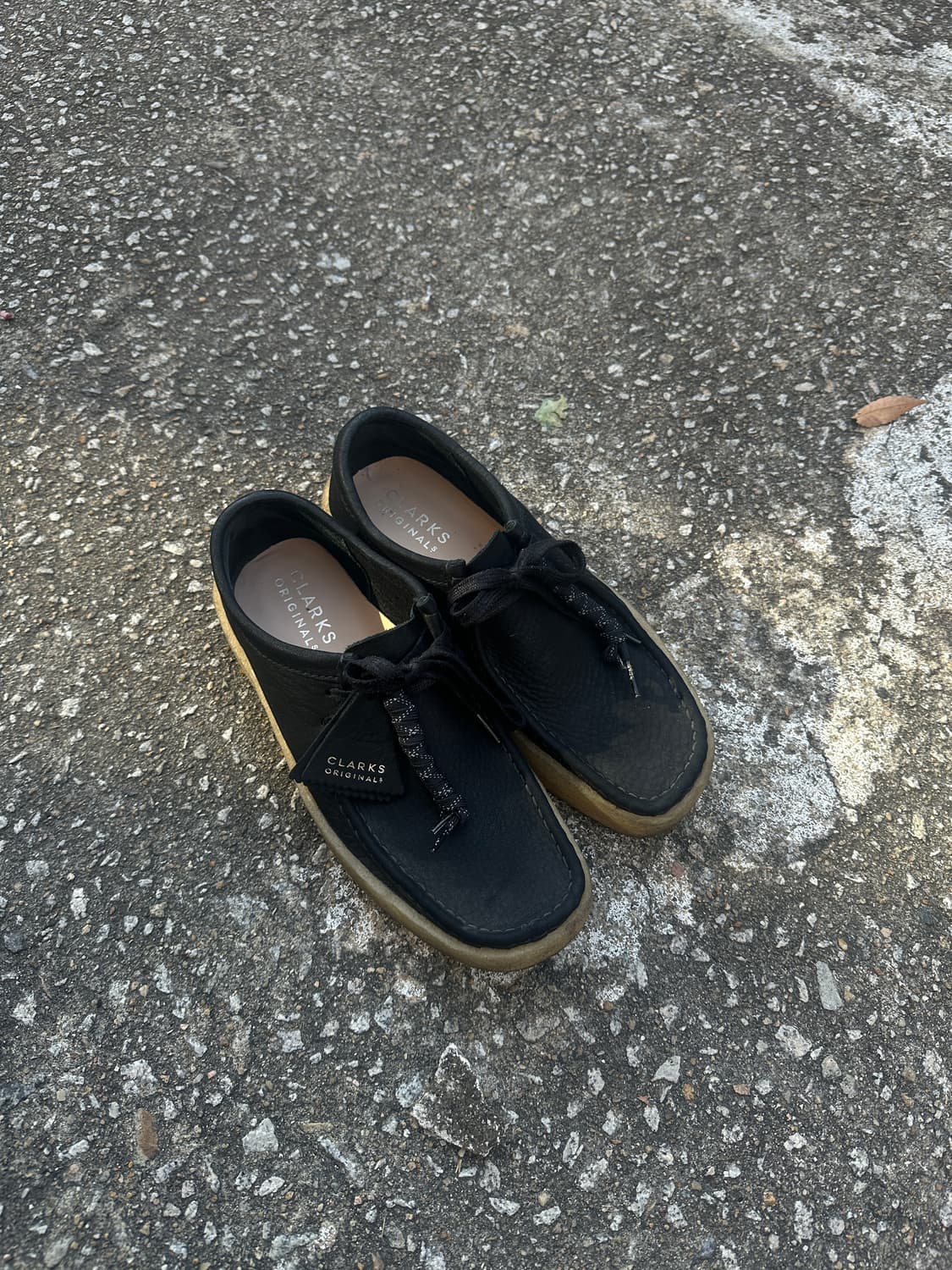 클락스 왈라비 컵 블랙 누벅 260 상품이미지1