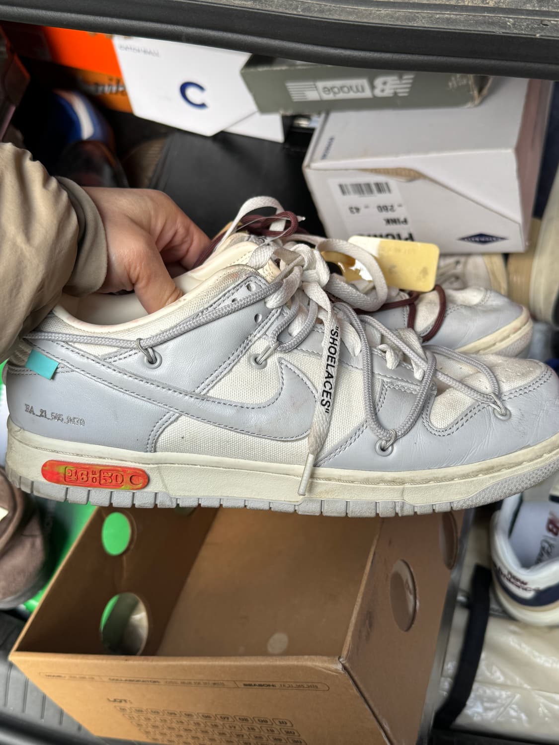 나이키x오프화이트 덩크 Lot 46 상품이미지3