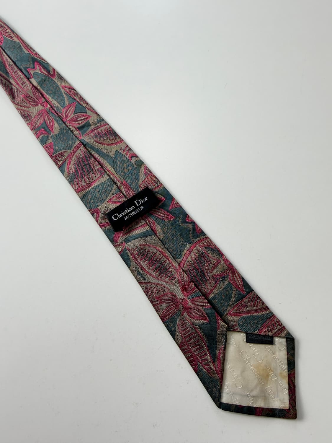 디올(Dior) 명품 실크 넥타이 9cm 상품이미지3