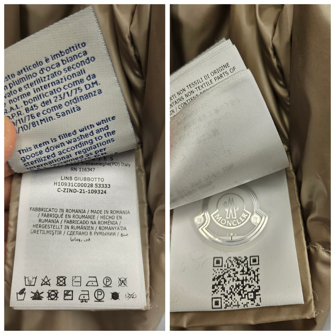 Moncler여성 린스 파카 맥시 자켓 코트  2 상품이미지10