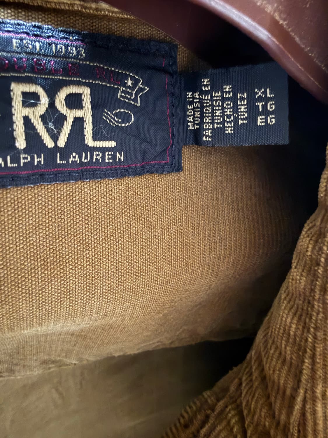 Rrl 코듀로이 웨스턴셔츠 판매합니다 상품이미지2