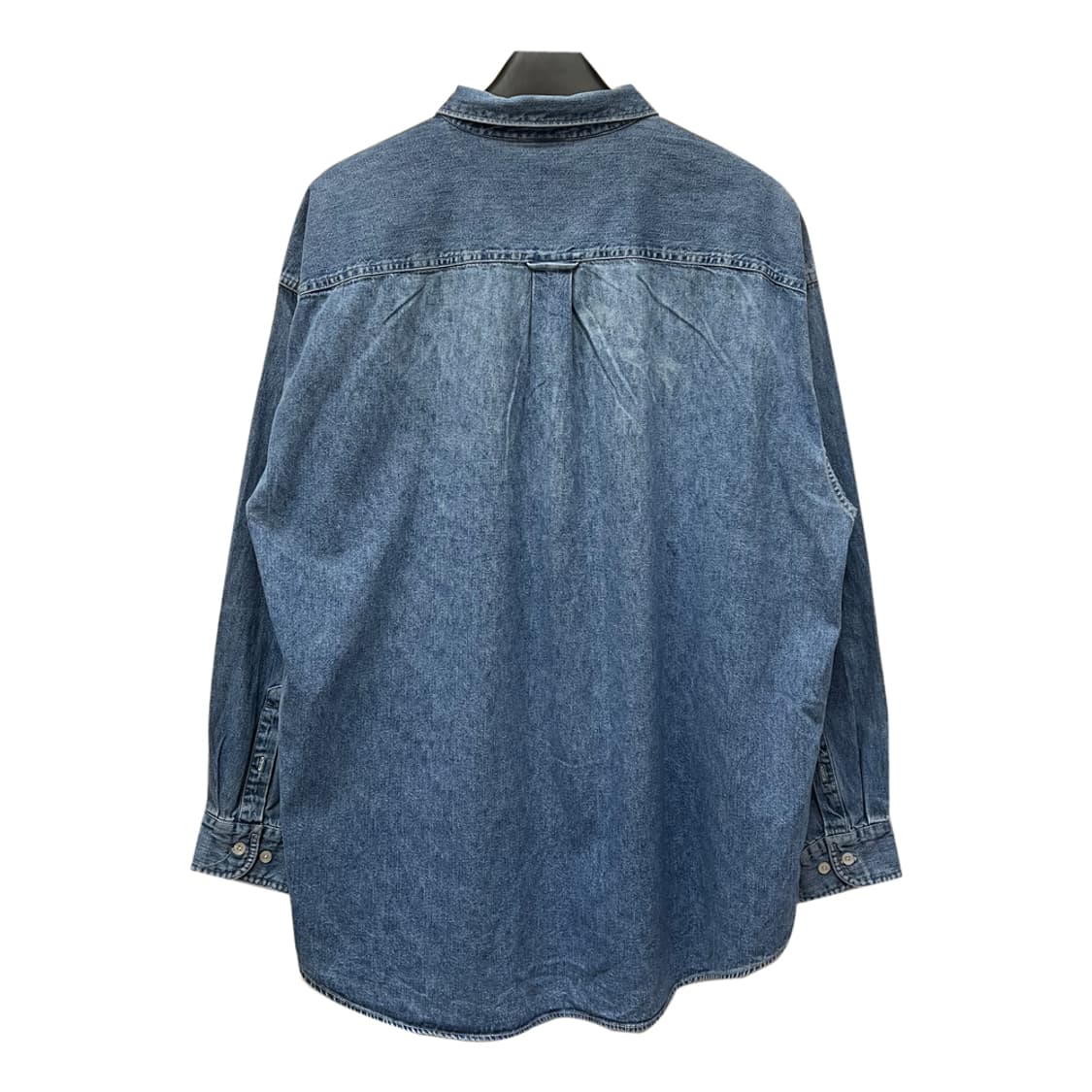 90s USA 워너 브라더스 DC코믹스 슈퍼맨 데님 셔츠 청남방 2XL 상품이미지2