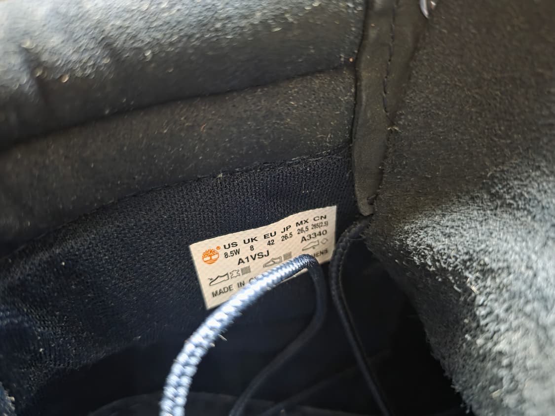 팀버랜드 6인치 네이비 부츠(265) 상품이미지7